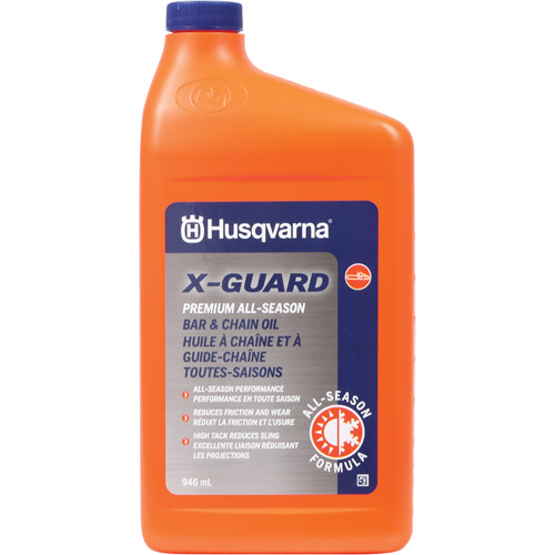 Husqvarna 593153101 Barre X-Guard et huile pour chaîne, Bouteille