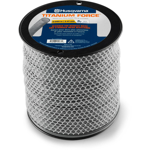 Husqvarna 639005109 Titanium Force Trimmer Line