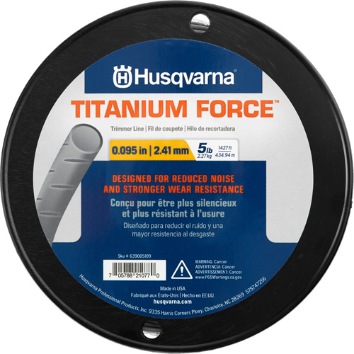 Husqvarna 639005109 Titanium Force Trimmer Line