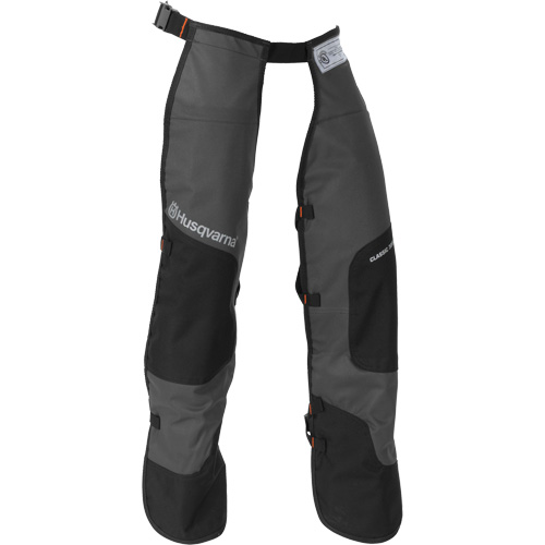 Husqvarna 588038701 Jambi&egrave;res pour consommateur, Aucune R&eacute;sistance aux coupures, 38"/36" -38" lo, Noir/Bleu/Gris, Kevlar/Polyester