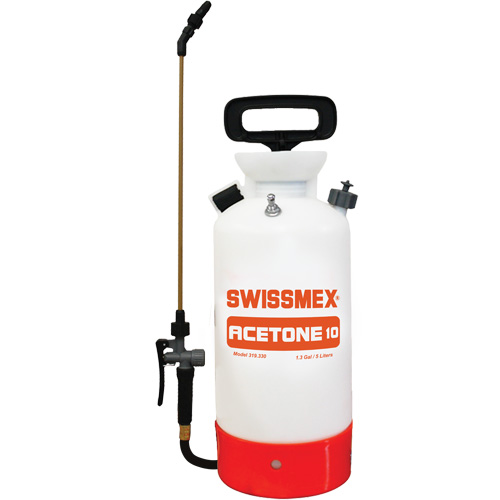 Swissmex 319305 Pulv&eacute;risateur &agrave; main pour ac&eacute;tone , 1,3 gal. (5 L), Polypropyl&egrave;ne, Lance de 20"
