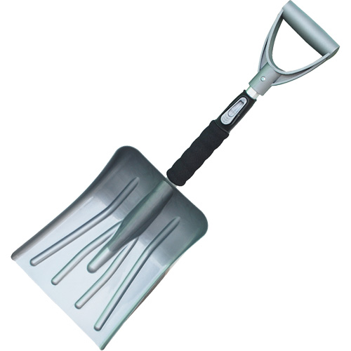  NN251 Collapsible Snow Shovel, Polypropylene Blade, 10" Wide, D-Grip Handle