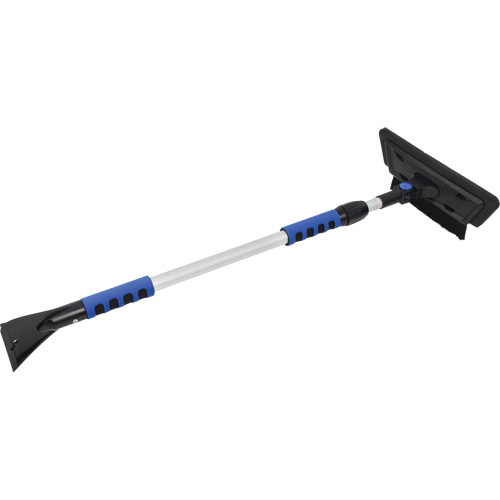 Aurora Tools NN434 Snow Brush, Telescopic, EVA Foam Blade, 48" Long, Black/Blue