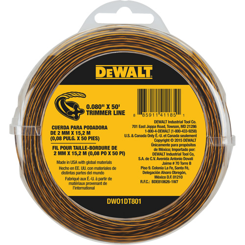 DEWALT DWO1DT801 Fil de tailleur de rechange