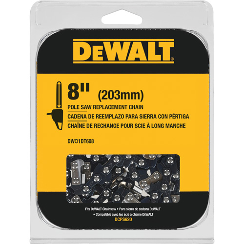 DEWALT DWO1DT608 Chaîne de rechange pour scie &agrave; manche long