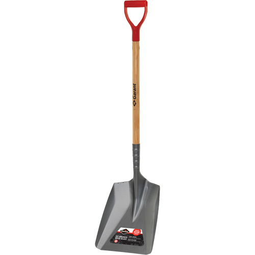 Garant GS117D Nordic All-Purpose Shovel, Tempered Steel Blade, 11-1/4" Wide, D-Grip Handle