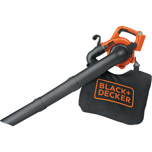 Black & Decker LSWV36 Max* Cordless Sweeper/Vacuum Kit, 40 V, 120 MPH Output, Battery Powered