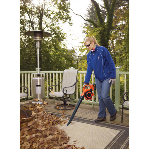 Black & Decker LSWV36 Max* Cordless Sweeper/Vacuum Kit, 40 V, 120 MPH Output, Battery Powered