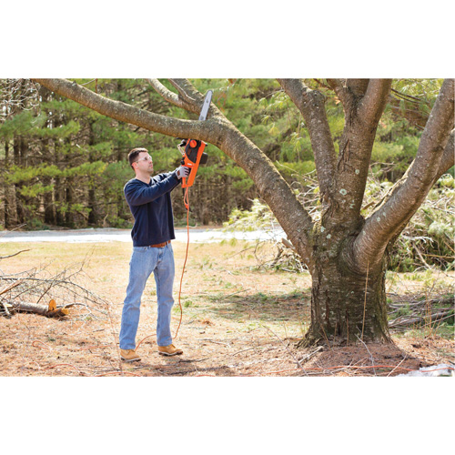 Black & Decker CS1518 Chainsaw, 18", Electric