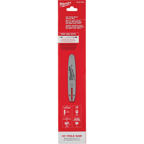Milwaukee 48-09-5001 Guide-chaîne 10" pour scie &agrave; long manche