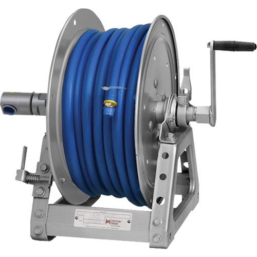Hannay Reels 1514-17-18 Manual Hose Reel, 75', Steel