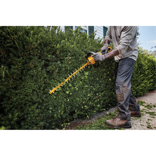 DEWALT DCHT870B Taille-haie sans fil et sans contact MAX* (outil seulement), 26", 60 V, &agrave; pile