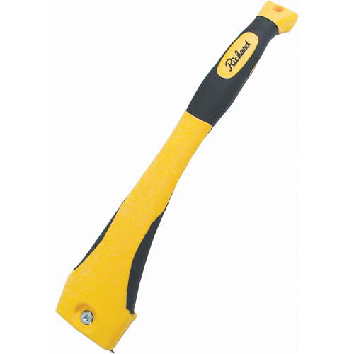 Richard 04514 GRATTOIR PEINTURE,LAME DBLE TRANCH,ERGO-GRIP,14, Lame Acier &agrave; haute teneur en carbone, Largeur 1-1/4", Manche Plastique