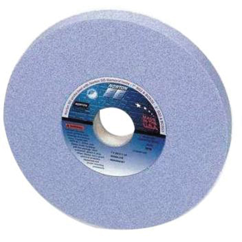 Norton 66252940197 Toolroom Vitrified Wheel, Type 5NQ, Ceramic Alumina, 7" x 1/2"