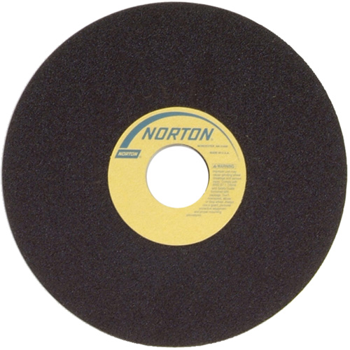 Norton 66252922989 Non-Reinforced Tool Room Cut-Off Wheels, 7" x 1/32", 1-1/4" Arbor, Type 01/41, Aluminum Oxide, 5460 RPM