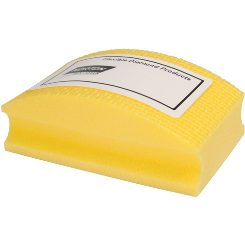 Norton 66260305852 Tampon &agrave; main flexible rev&ecirc;tu de diamant