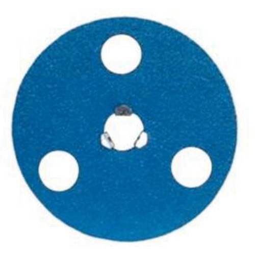 Norton 66261126560 Fiber Locking Discs, 5" Dia., 80 Grit, Zirconia Alumina