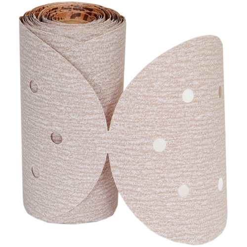 Norton 66261131507 PSA Vacuum Discs, 6" Dia., 320 Grit, Aluminum Oxide