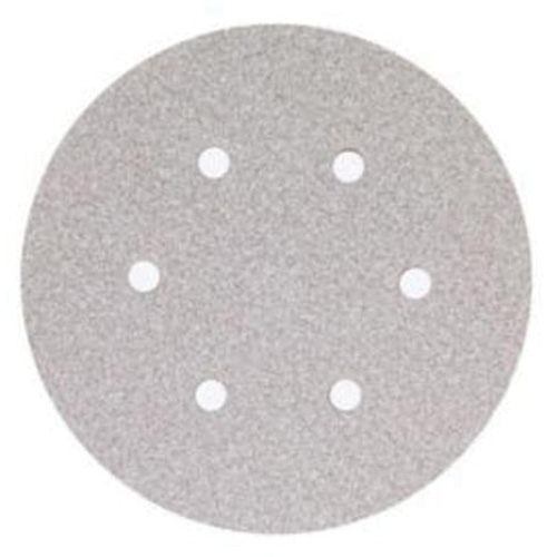 Norton 66261131592 Disques avec aspiration en papier autoagrippants, dia 6", Grain 320, Oxyde d'aluminium, Poids B