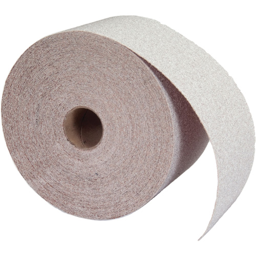 Norton 66261131687 Paper PSA Roll, Aluminum Oxide, 2-3/4" W x 135' L, 180 Grit