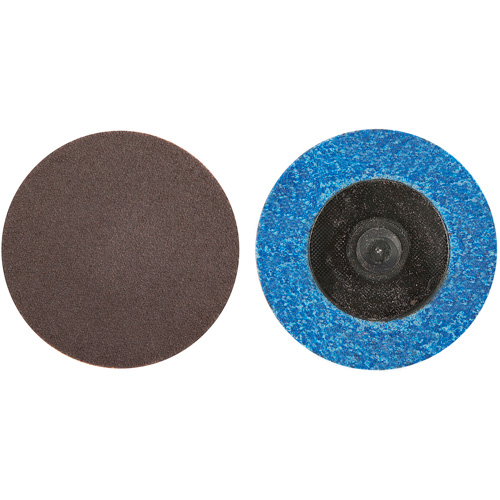 Norton 66261121021 Metalite&reg; Quick-Change Cloth Disc, 2" Dia., 50 Grit, Aluminum Oxide