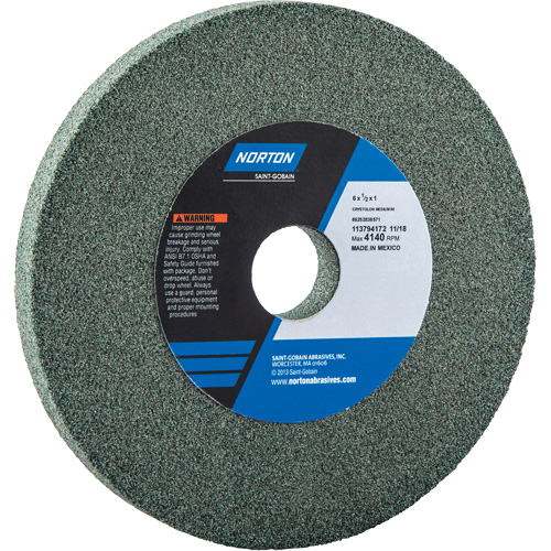 Norton 66253160366 Bench Grinding Wheels - Gemini, 10