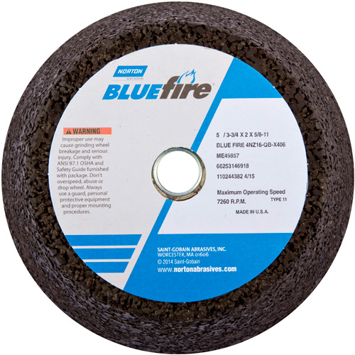 Norton 66253146918 BlueFire&reg; Non-Reinforced Portable Snagging Cups