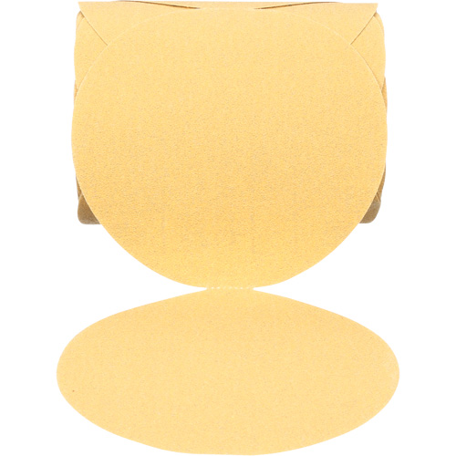 3M AB27414 Disque abrasif dor&eacute; en rouleau 216U Stikit, 6" dia., Grain 80, Oxyde d'aluminium