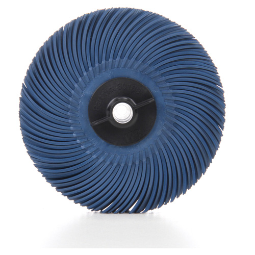 3M SB30129 Scotch-Brite Radial Bristle Disc, Aluminum Oxide, 400 Grit, 3" Dia.