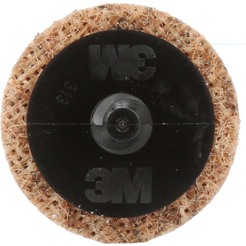 3M SB87641 Disque de conditionnement de surface Roloc Scotch-Brite, 1-1/2" dia., Grain Cors&eacute;, Oxyde d'aluminium