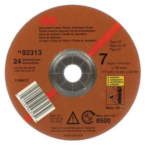 3M AB92313 Depressed Centre Grinding Wheel