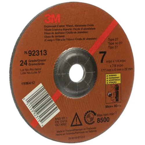 3M AB92313 Depressed Centre Grinding Wheel