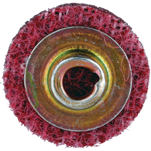 3M STA-840132 Standard Abrasives Quick Change TS Surface Conditioning FE Disc 840132, 1" Dia., Medium Grit, Aluminum Oxide