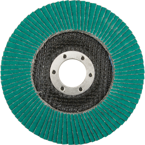 3M AB50470 Flap Wheels - 577F Flap Discs, 4-1/2" x 7/8", Type 29, 80 Grit, Zirconium