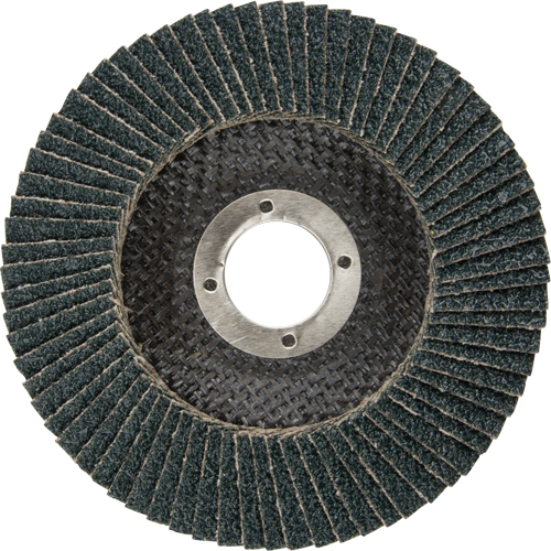  NU176 Turbo Flap Disc, 4-1/2" x 7/8", 40 Grit, Zirconia Alumina