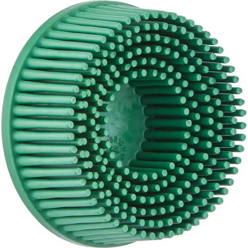3M SB07524 Scotch-Brite Roloc Bristle Disc, Ceramic, Coarse Grit, 2" Dia.