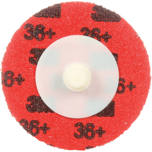 3M AB27702 Disque &agrave; d&eacute;ligner durable II Roloc Cubitron, 3" dia., Grain 36+, C&eacute;ramique