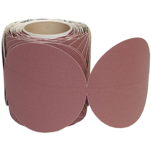 Norton 66261149872 H920 PSA Sanding Disc Roll, 5" Dia., 80 Grit, Ceramic