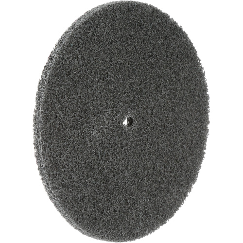 3M SB19518 Scotch-Brite EXL Unitized Wheel, 5" x 1/4", 1/4" Arbor, Fine Grit, Silicon Carbide