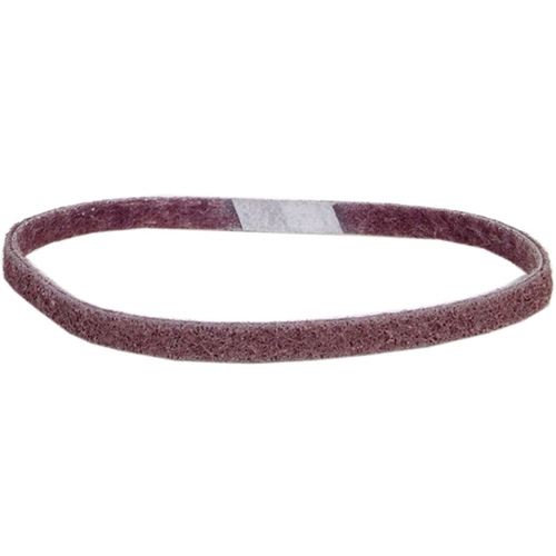 Norton 66261012524 Sanding Belt, 1/4" W x 18" L, Aluminum Oxide, Medium Grit