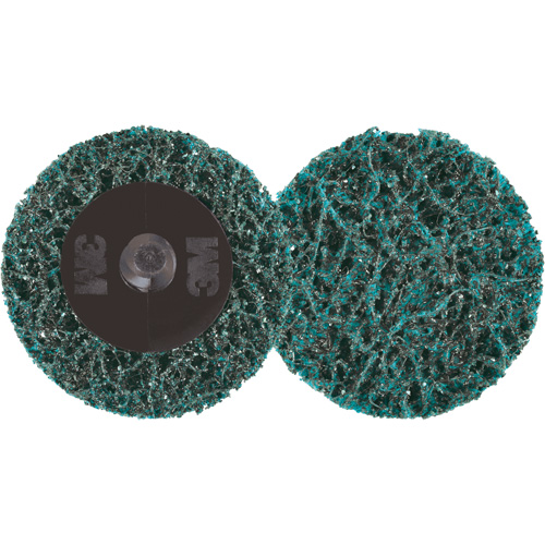 3M SB21543 Disque extra coupe  Clean and Strip  XT Pro Roloc Scotch-Brite, 2" dia., Grain Extra grossier, Oxyde d'aluminium