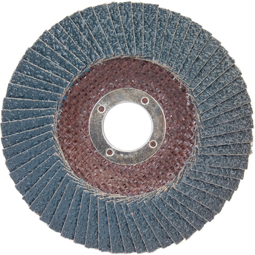 Norton 66254461176 Bluefire Flap Disc, 5" x 7/8", Type 29, 40 Grit, Zirconia Alumina
