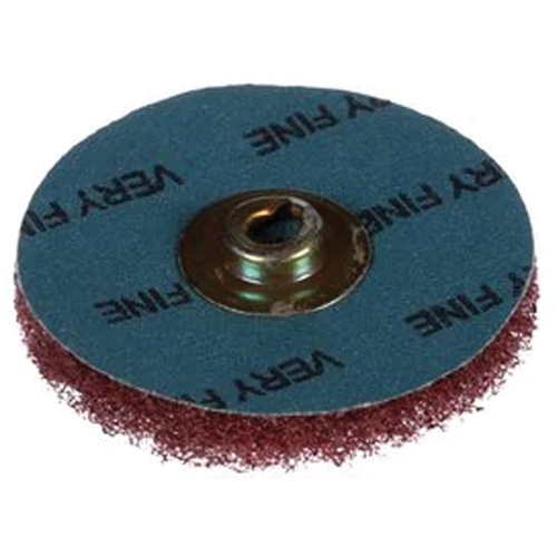 3M SA-840322 Disque HS de polissage et de brossage &agrave; changement rapide Standard Abrasives, 2" dia., Grain Tr&egrave;s fin, Oxyde d'aluminium