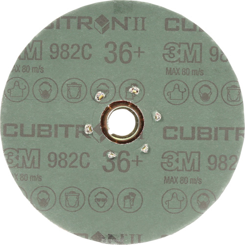 3M AB27404 Cubitron II 982C Fibre Disc, Ceramic, 36+, 5" Dia