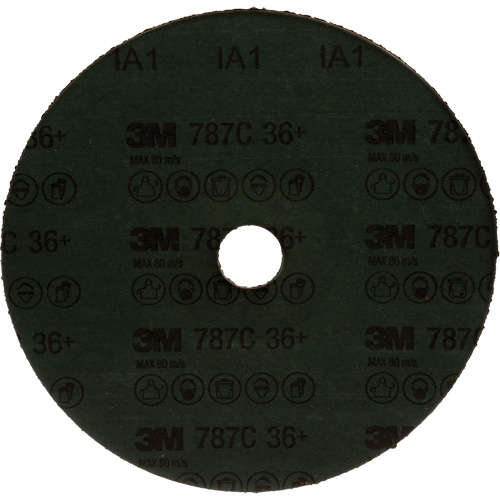 3M AB89629 Disque en fibre 787C, C&eacute;ramique, 36+, 7" Dia x 7/8" Arbre