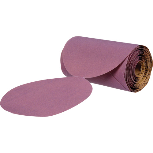 3M AB86837 Cubitron II Stikit 732U Paper Disc Roll, 6" Dia., 120+ Grit, Ceramic