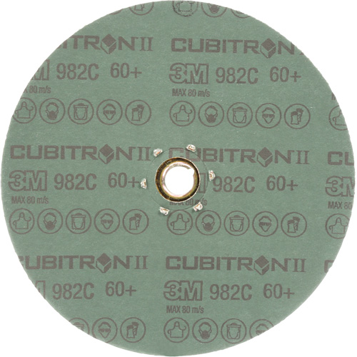 3M AB27641 Disque en fibre 982C Cubitron II, C&eacute;ramique, 60+, 7" Dia