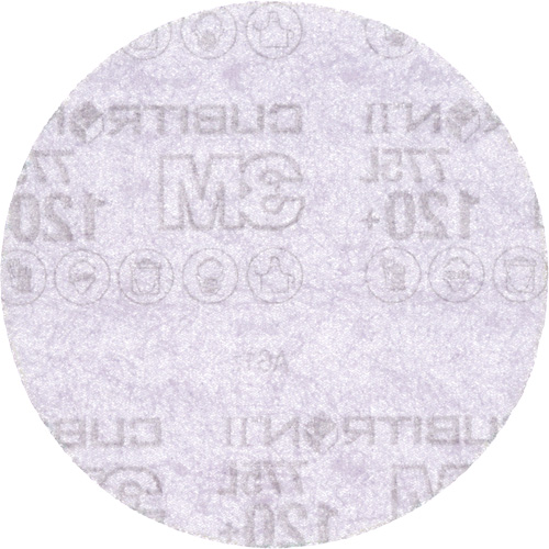 3M AB86819 Cubitron II Hookit 775L Film Disc, 5" Dia., 120+ Grit, Ceramic, 3 mils