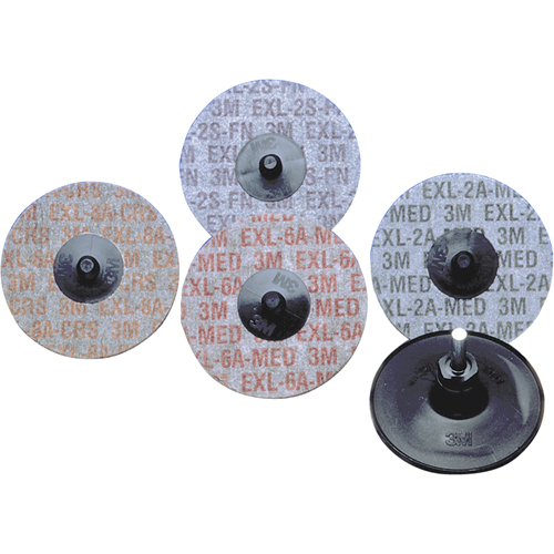 3M SB17183 Buff & Blend&reg; Products - Scotch-Brite Exl Roloc Unitized Wheels, 2" x 2S Grit