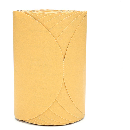 3M 49918 Rouleau de disques dor&eacute;s 216U Stikit, Oxyde d'aluminium, 6" la x 87' lo, Grain P180